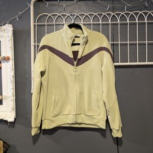 Columbia Women's Light Green Fleece Jacket